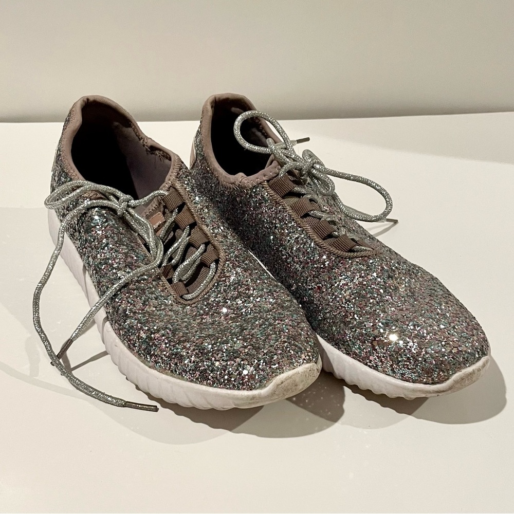 Southern Fried Chics Glitterbomb Sneakers Size 9